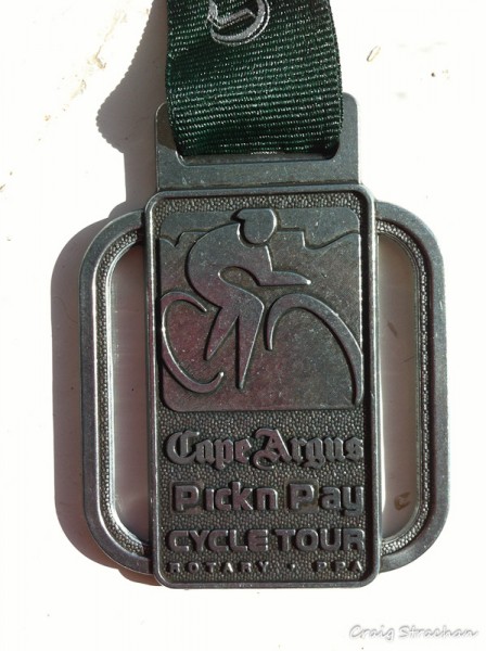 Cycle tour medal